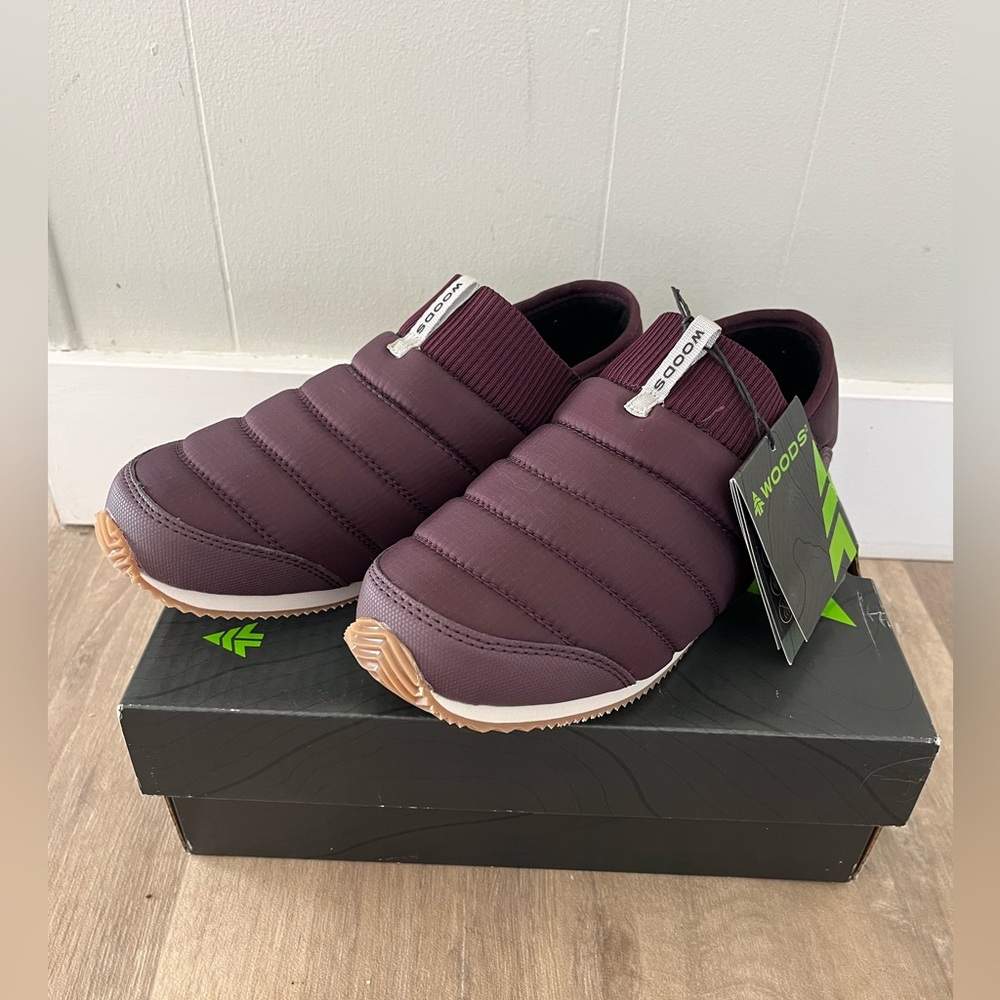 Woods Women's Noyse Camp Moc Shoes, Slip On, Cushioned, Size 9
